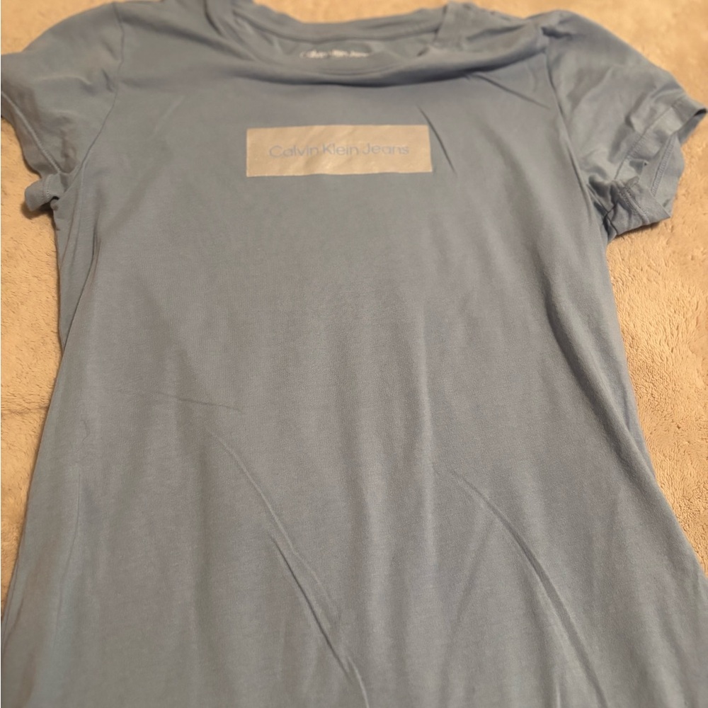 Calvin Klein Jeans Women's Blue Top